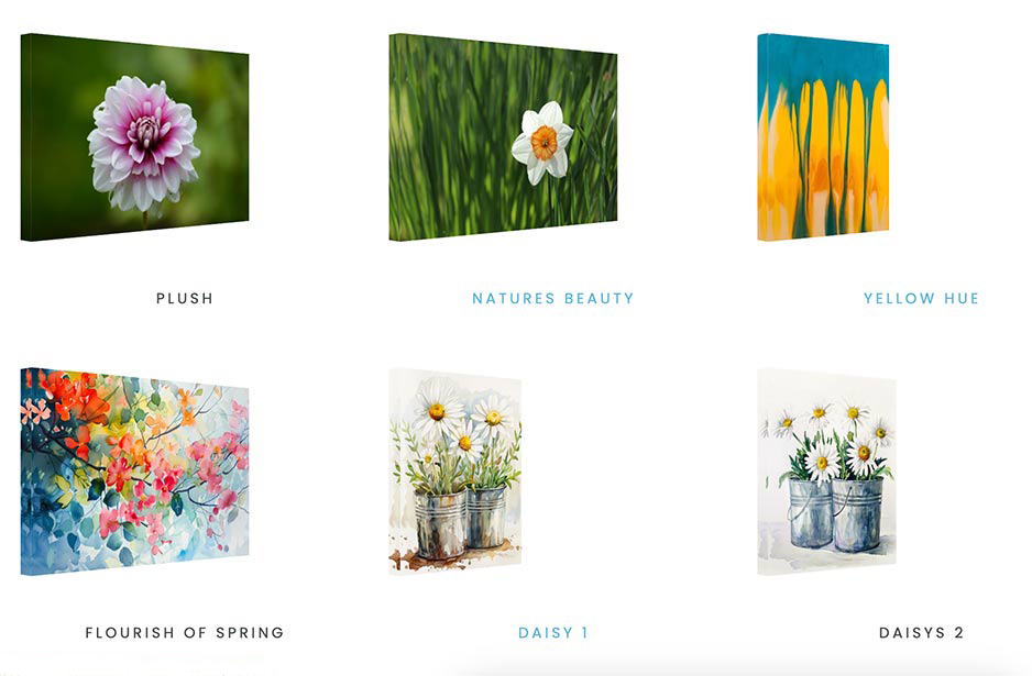 Browse The Canvas Print Gallery